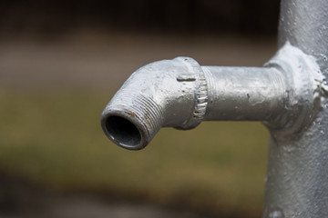 Water pumps in a park