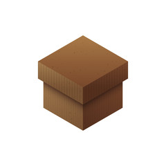 Box delivery package icon vector illustration graphic design