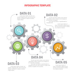 infographic template. vector