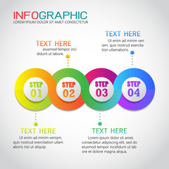 infographic template. vector