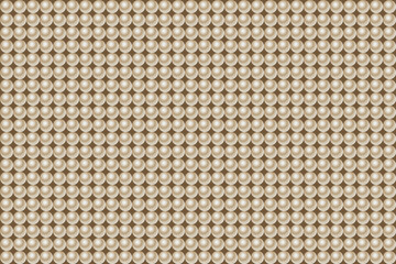 Seamless pattern made of pearls