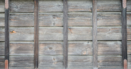 Fototapeta premium Wood plank wall texture background