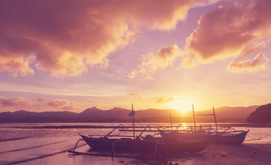 Boat in Philippines