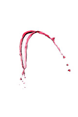 splash of red wine