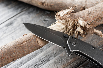 stainless steel pocketknife