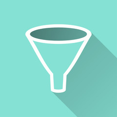 Funnel - vector icon.