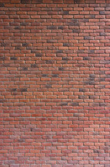 Wall from decorative bricks, photo wallpaper, texture
