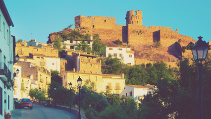 Fototapeta na wymiar Scenic view at Castle of Villafames