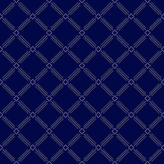 Fototapeta premium Geometric dotted vector pattern. Seamless abstract modern texture for wallpapers and backgrounds
