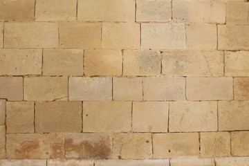 Fondo de pared de piedra apilada