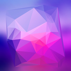 Modern abstract background triangles 3d effect glowing light71