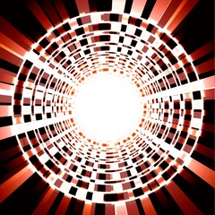 Abstract circular background