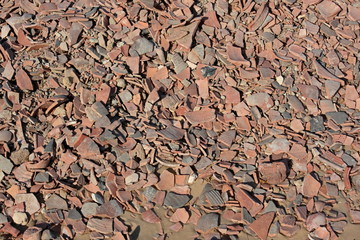 Ancient ceramics shards
