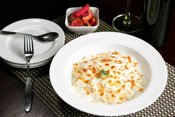 cream risotto