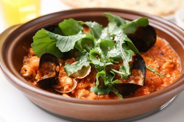 seafood tomato risotto 해산물토마토리조또
