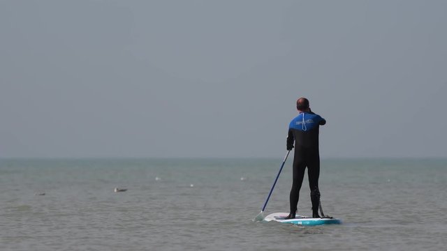 Paddle &agrave; Quend-plage