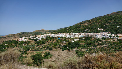 Fototapeta na wymiar Lanjaron Town, Granada, Andalusia, Spain