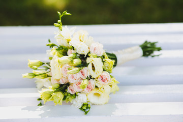 White wedding flowers