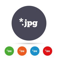 File JPG sign icon. Download image file.