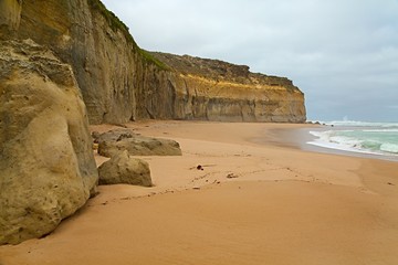 Fototapeta na wymiar Sandy Ocean Beach