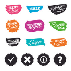 Information icons. Question FAQ symbol.