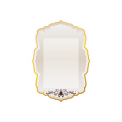 Vintage decorative banner icon vector illustration graphic design