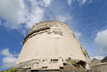 Tomb of Caecilia Metella in Rome, along Old Appian Way