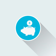 flat moneybox icon