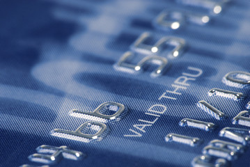 Kreditkarte Nahaufnahme