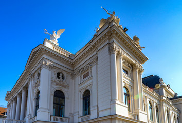 Fototapeta na wymiar Opera theater in Zurich