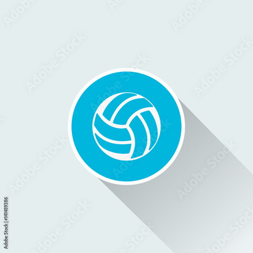"flat volleyball icon" Imagens e vetores de stock Royalty Free no