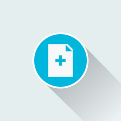 flat plus icon