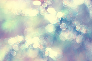 Vintage toned blurred background bokeh