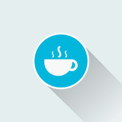 flat tea icon