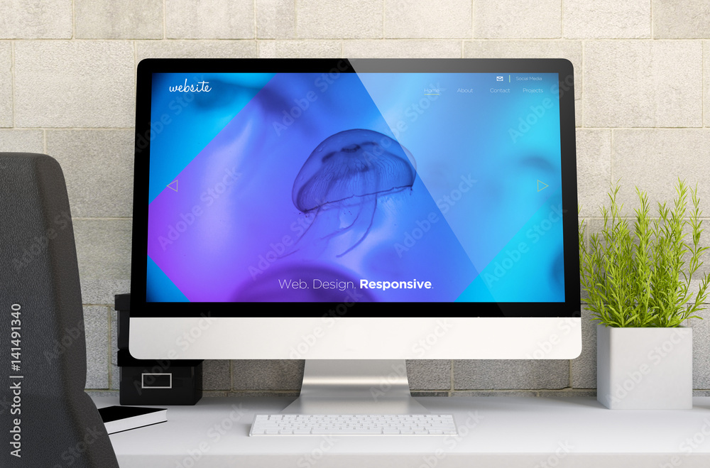 Canvas Prints workspace with cool responsive design