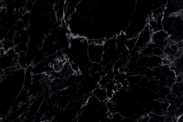 Black marble natural pattern for background and design.