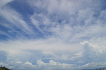 Obraz premium Sky view in Caramoan