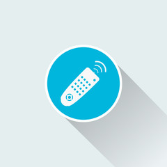 flat remote controler icon
