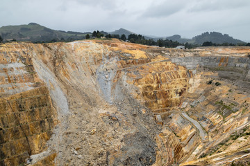 Waihi gold mine, New Zealand, Jiri Parik photography