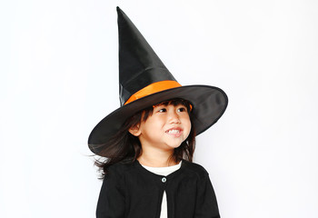 Little baby halloween witch