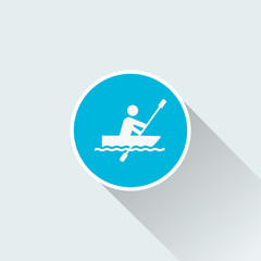 Flat Summer sports icons