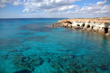 les sea cave, chypre