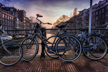 Obraz premium Gracht in Amsterdam