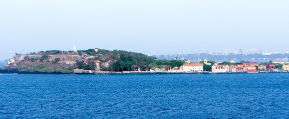 detail of goree island