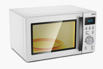 Microwave oven. Household appliance.