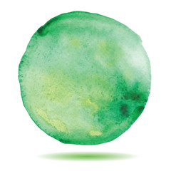 Art of watercolor stains of paint