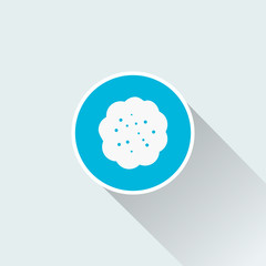 flat Cookie icon
