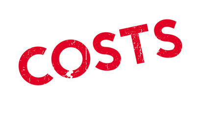 Costs rubber stamp. Grunge design with dust scratches. Effects can be easily removed for a clean, crisp look. Color is easily changed.