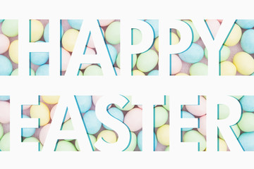 Old fashion Easter greeting