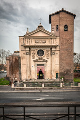 Fototapeta na wymiar basilica of San Nicola in Rome 